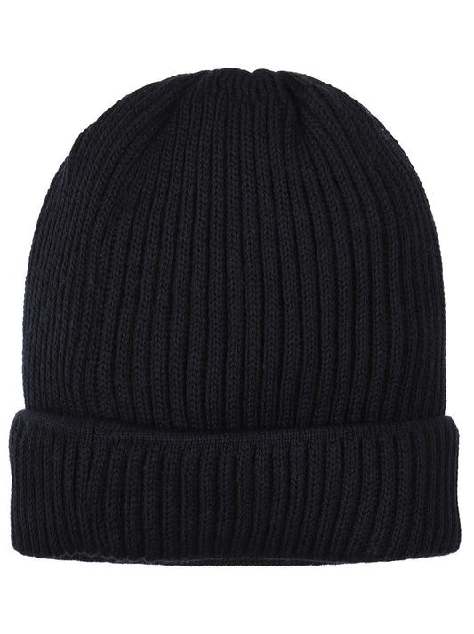Muts Wol | Navy Blauw