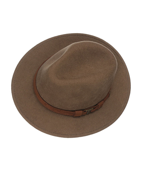 Sportieve Wolvilten Hoed | Bruin