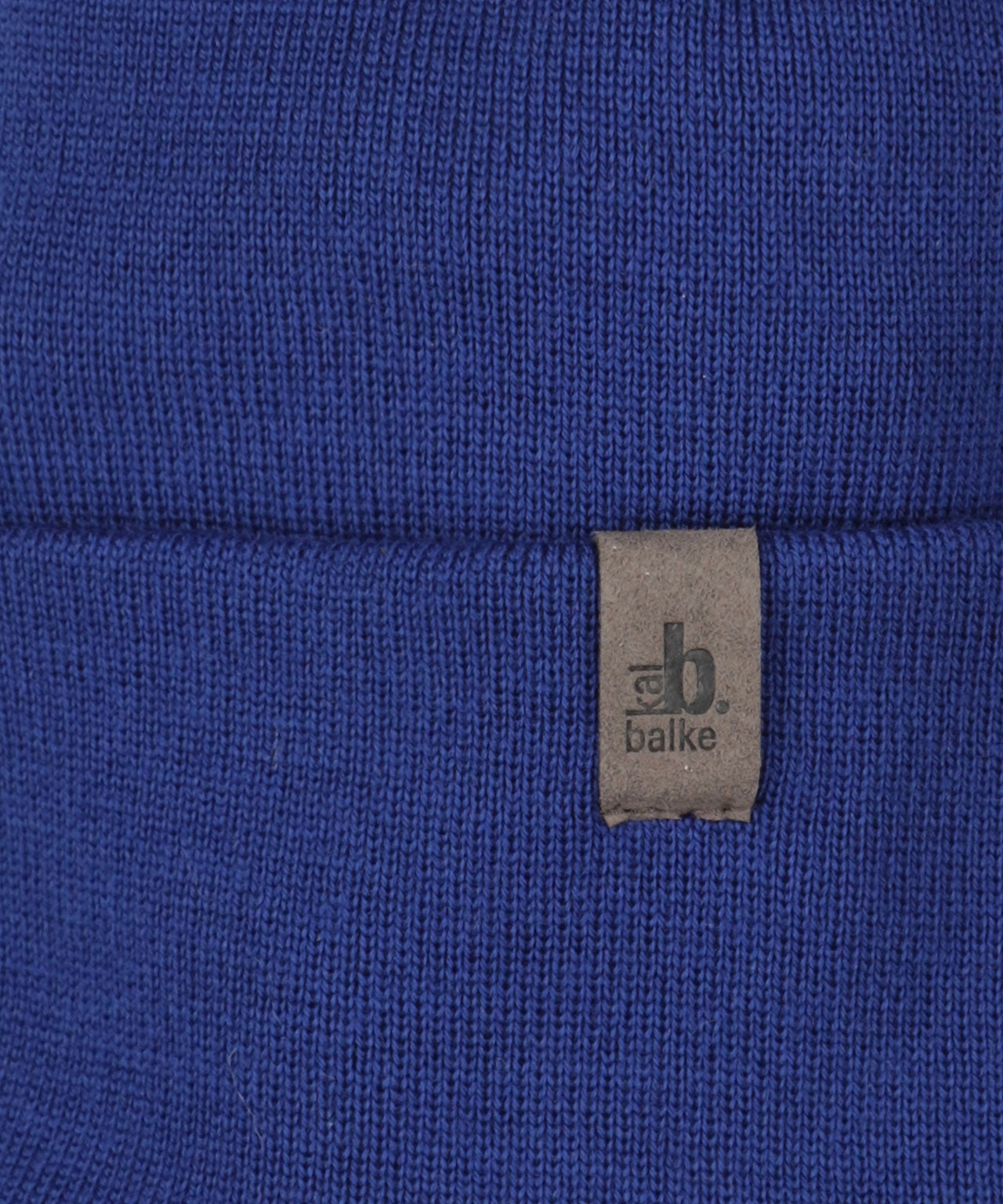 Fein gewebter Wollhut | Blau