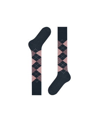 Preston heren kniekousen | Blauw