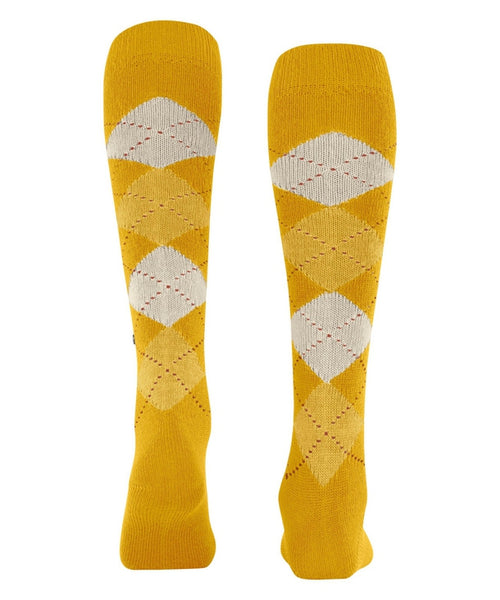 Whitby dames kniekousen | Geel