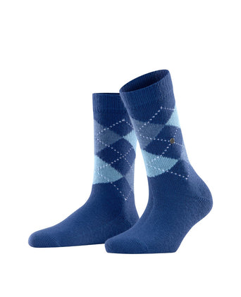 Whitby Dames Sokken | Blauw