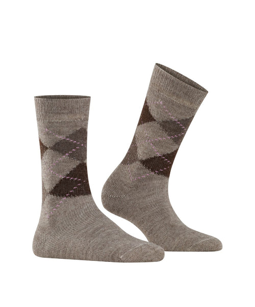 Whitby Dames Sokken | Bruin