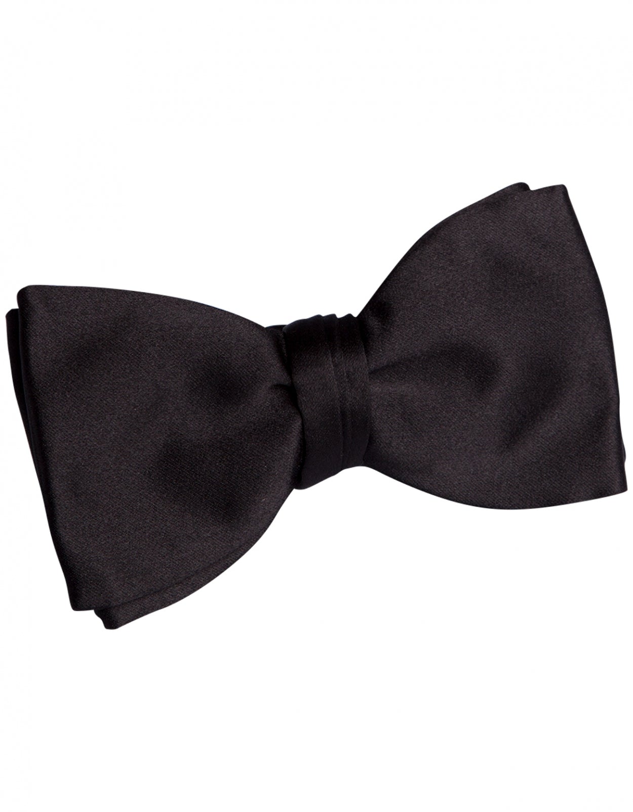 Elegante Seidenfliege | Schwarz