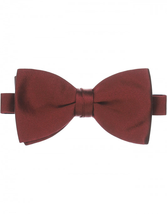 Strik zijde | Bordeaux Rood