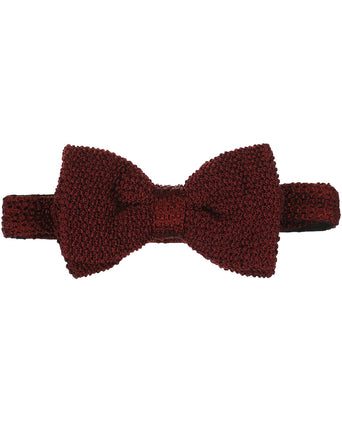Elegante Zijden strik | Bordeaux Rood