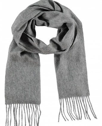 Sjaal Lamswol 190x30 | Licht Grijs