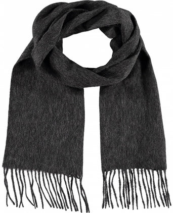 Sjaal Lamswol 190x30 | Donker Grijs