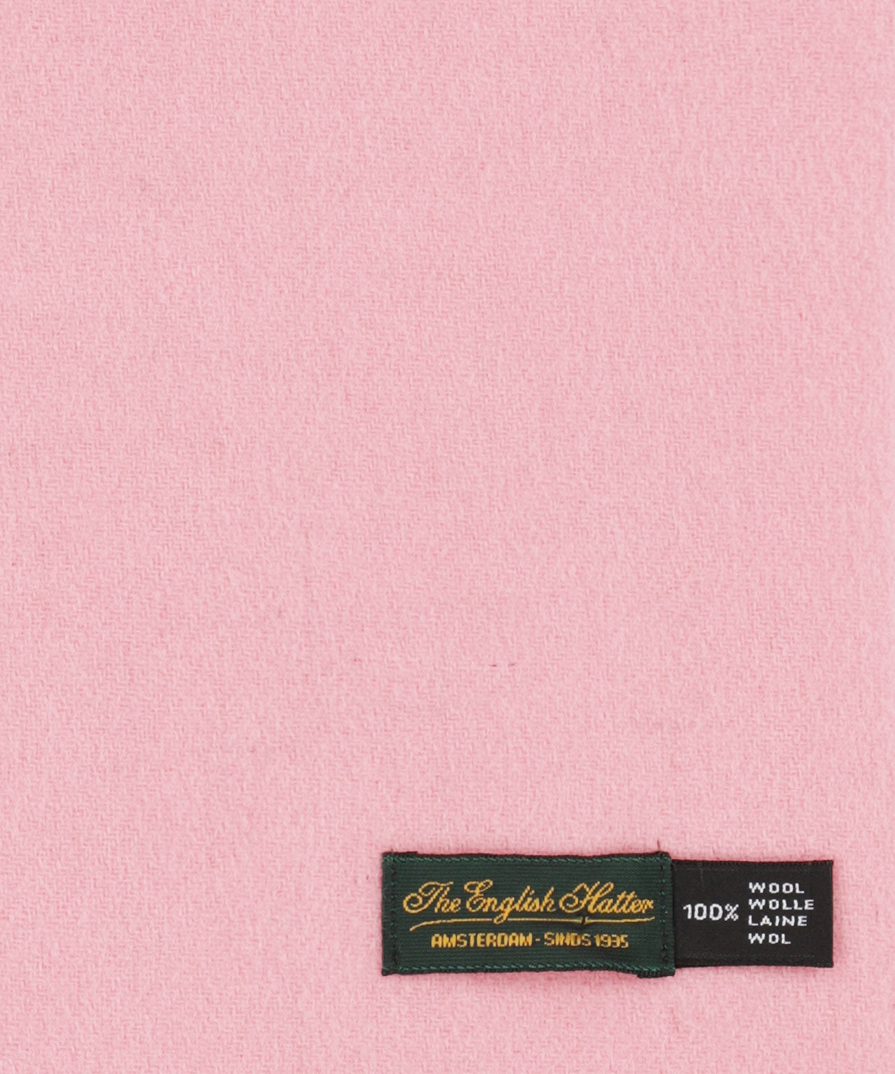 Uni Sjaal Lamswol | Roze
