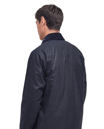 Waxed jacket Beaufort | Navy Blauw