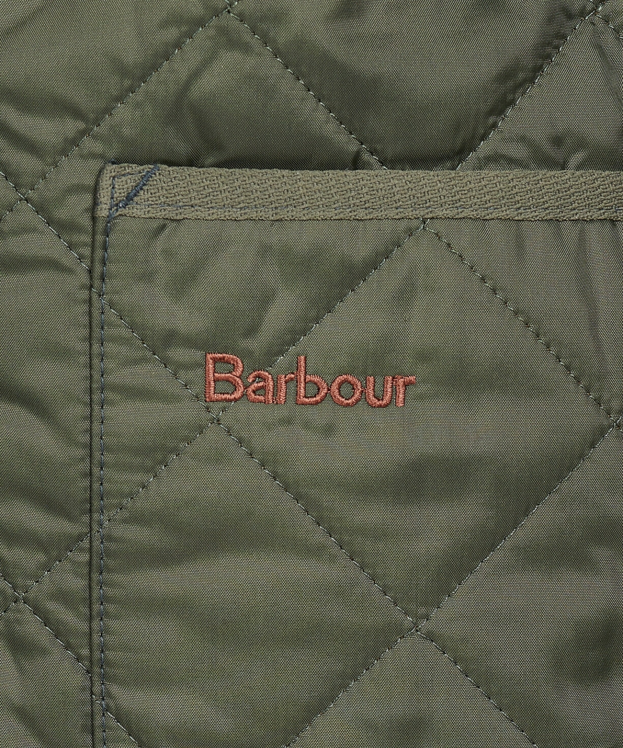 Quilted Zip-in-Liner | Olive/Classic