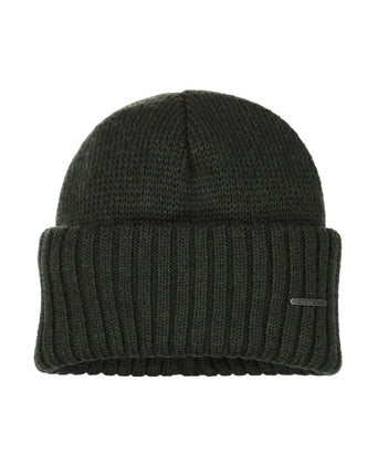 Stetson Beanie Merino | Mos Groen