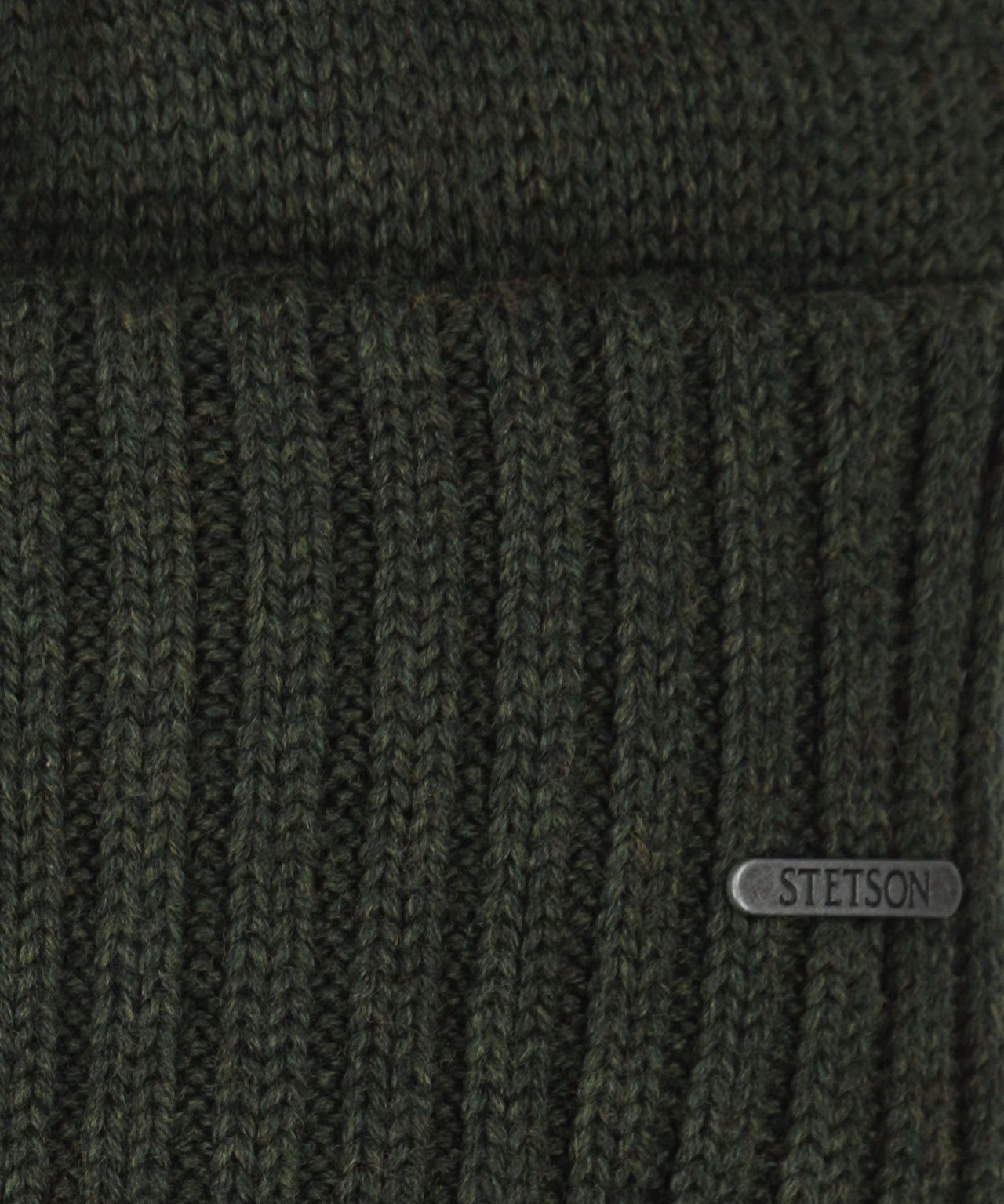 Beanie Merino | Mos Groen
