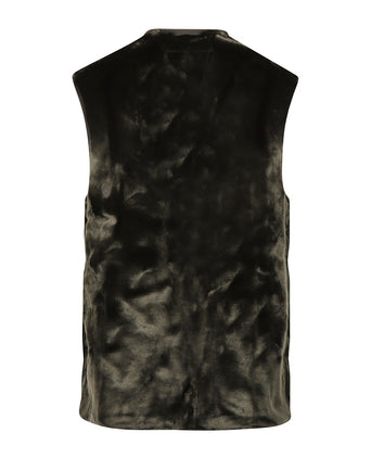 Warm Pile Liner bodywarmer | Groen