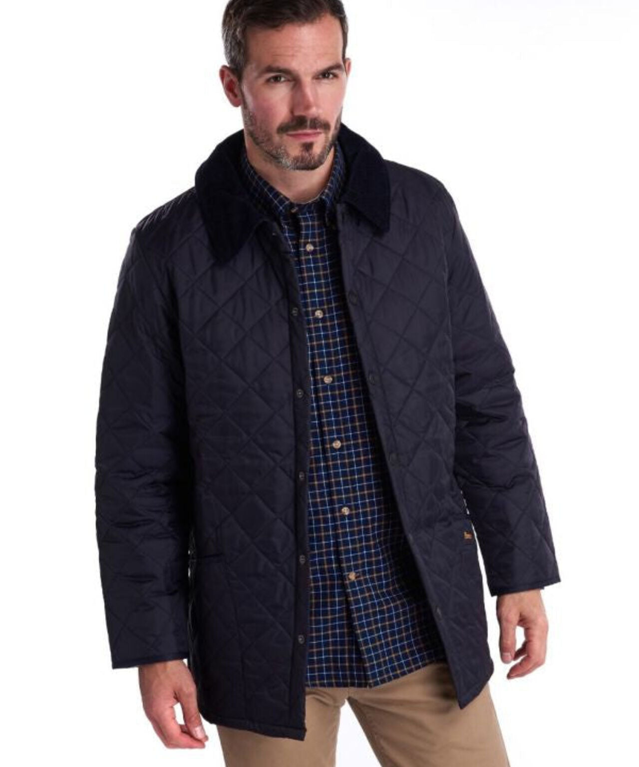 Liddesdale Quilted Jacket | Navy