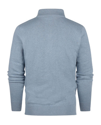 Barbour Cotton Half Zip Pullover | Blauw