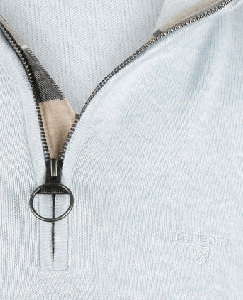Barbour Cotton Half Zip Pullover | Blauw
