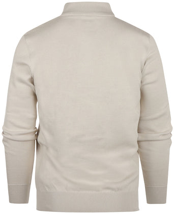 Barbour Cotton Half Zip Pullover | Beige