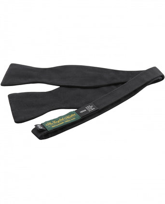 Elegante strik op boordmaat | Zwart