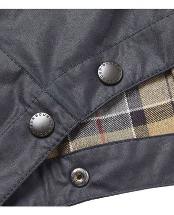 Barbour Wax Capuchon | Navy Blauw