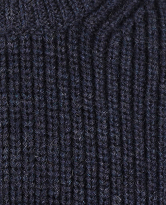 Barbour Pull New Tyne Crew | Denim Blauw