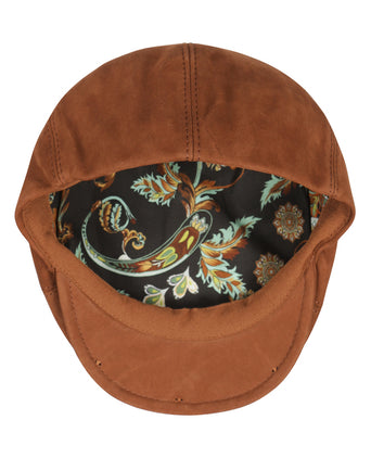 Cap Leer pet | Bruin