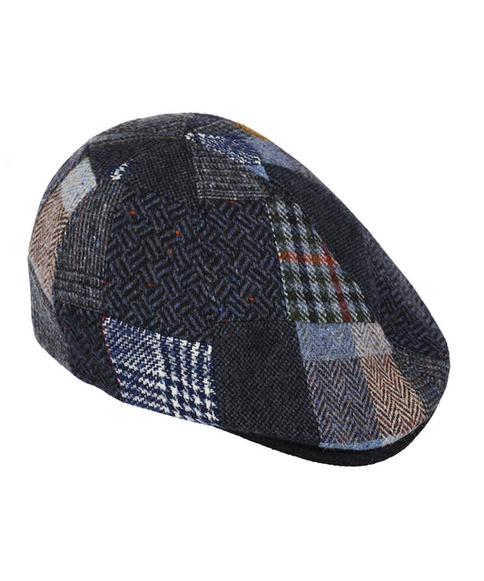 Cap Patchwork | Blauw Multi Kleur