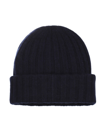 Stetson Beanie Cashmere | Navy Blauw
