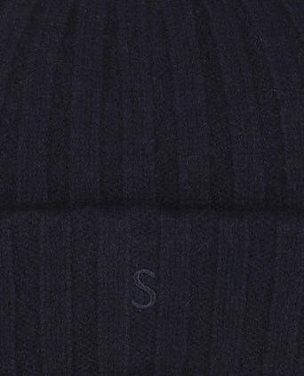 Stetson Beanie Cashmere | Navy Blauw