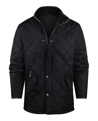 Barbour Quilted jacket Powell | Navy Blauw