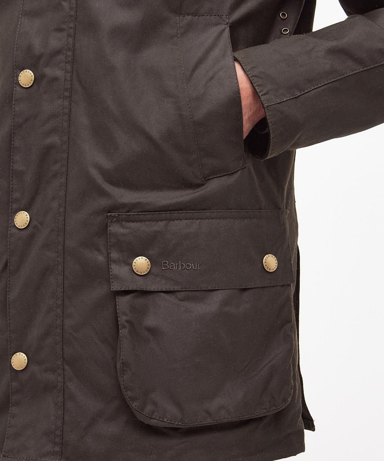 Ashby Wax Jacket | Olive