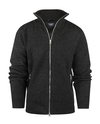 Rits Vest Måns | Antraciet Grijs