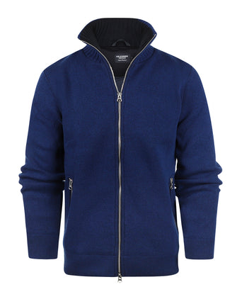 Rits Vest Måns | Blauw