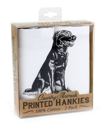 Zakdoek met print | Labrador