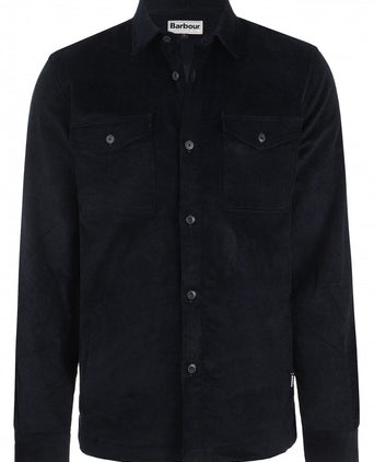 Overshirt corduroy | Navy Blauw