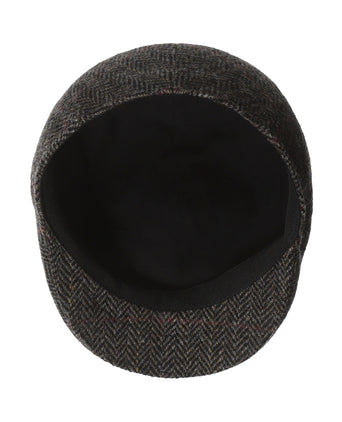 Cap Harris Tweed pet | Grijs