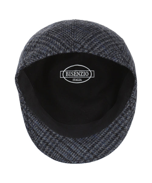 Cap Harris Tweed pet | Blauw