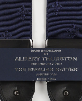 2-in-1 Bretels met clips en patten | Blauw