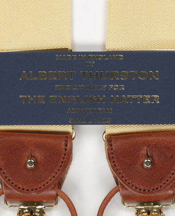 2-in-1 Bretels met clips en patten | Geel