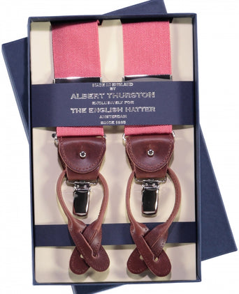 2-in-1 Bretels met clips en patten | Paars