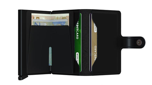 Miniwallet | Mat zwart