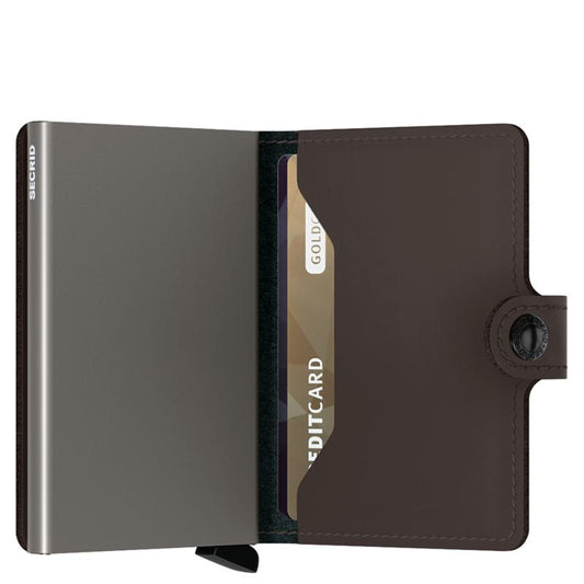Miniwallet | Mat truffel