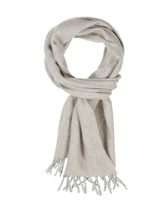 Sjaal Wol met Cashmere | Bruin