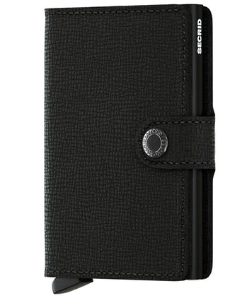 Secrid Mini Wallet | Crisple Black