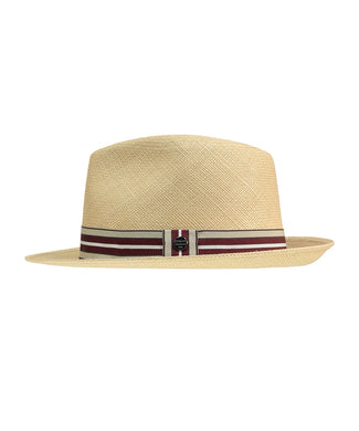 Trilby Panama Hoed | Bruin Trilby Panama Hoed | Bruin