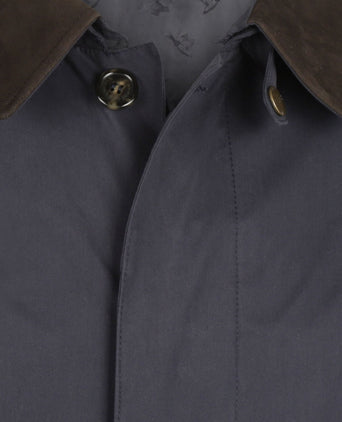 Lange jas Finchester | Navy Blauw