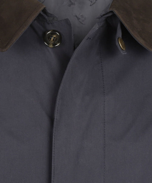 Lange jas Finchester | Navy Blauw