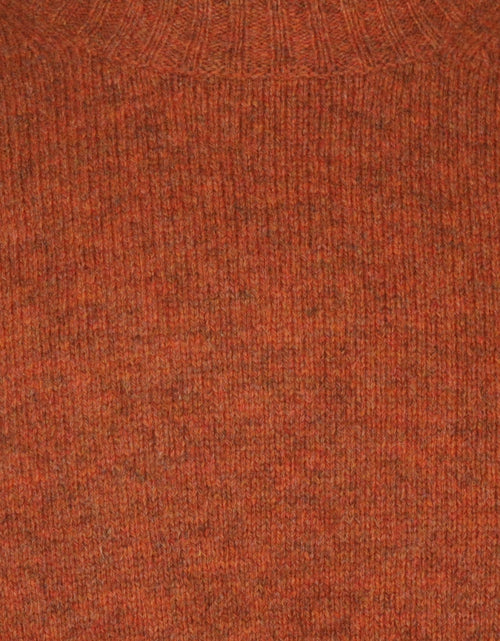 Alan Paine Shetland Pullover Ronde Hals | Bruin