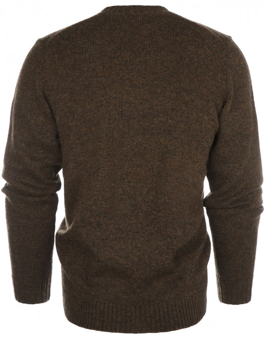 Ronde Hals Shetland Wol | Scots Pine