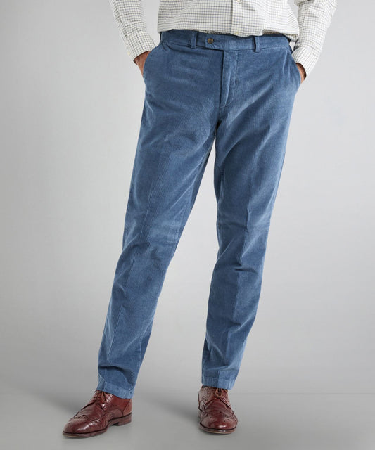 Corduroy Bradford Brede Rib | Blauw
